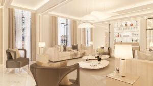 17 Three Kings Yard, Living Room